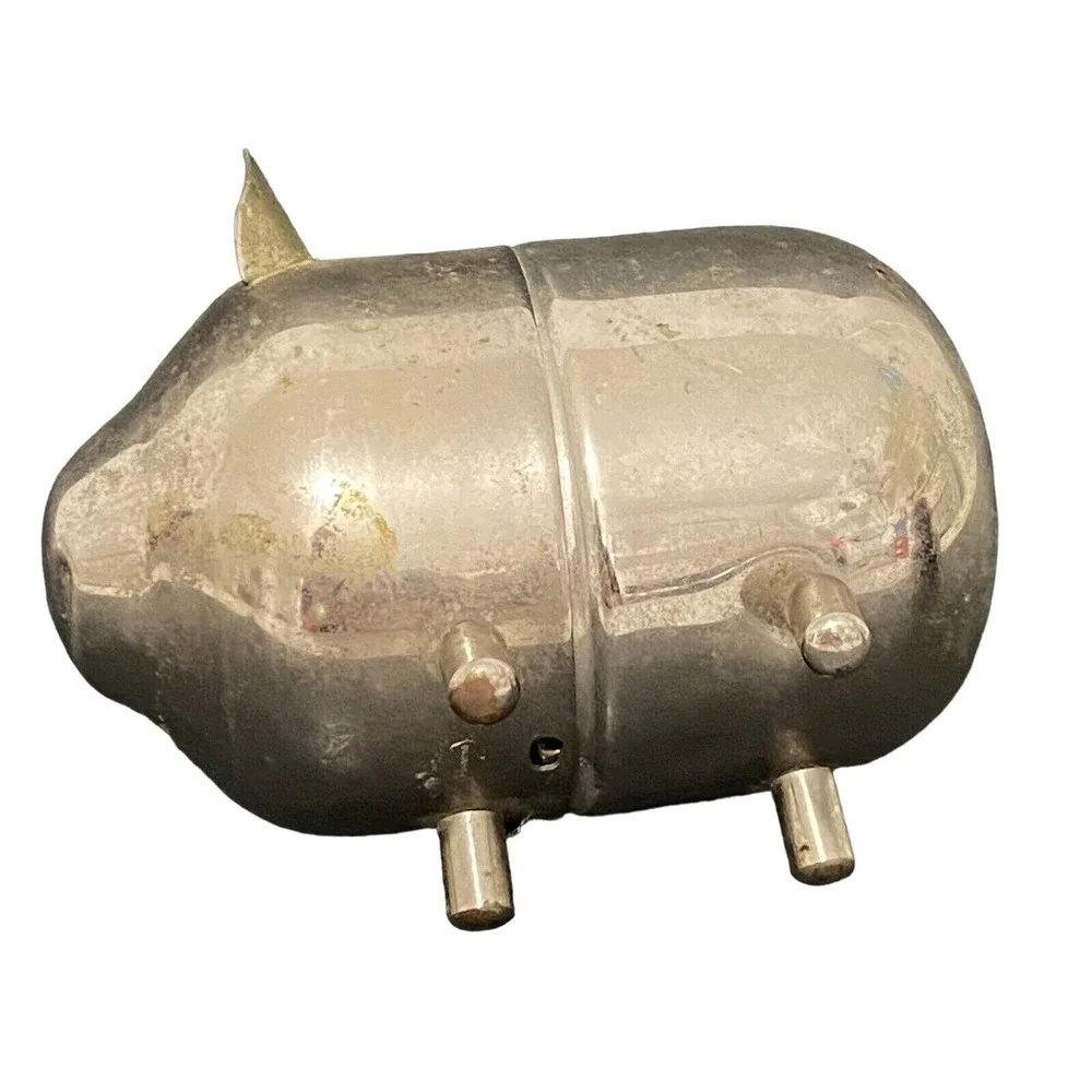 Vintage Metal Piggy Bank 5